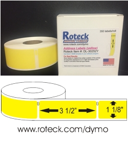 Clear Shipping Labels for Dymo Printers (30269) 